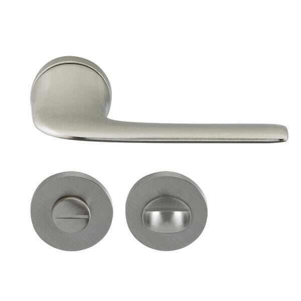 Hafele Kapı Kolu Seti Norm WC Mat Nikel