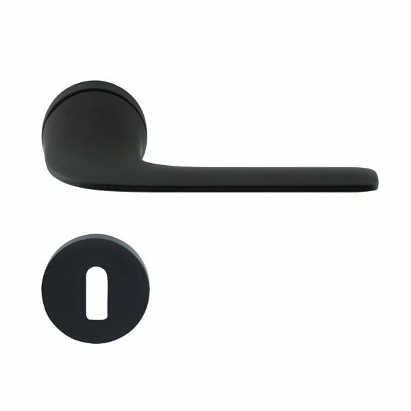 Hafele Kapı Kolu Seti Norm Oda Mat Siyah