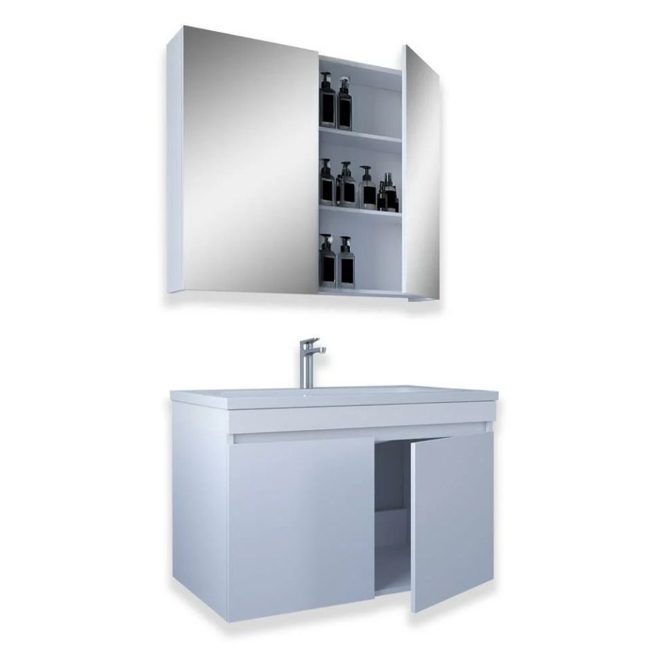 Teta Home Tokyo 65 CM Mdf Banyo Dolabı Seti