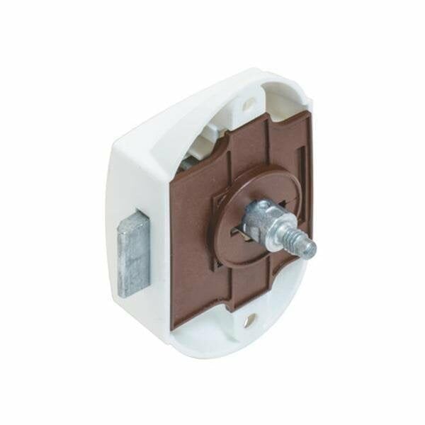 Hafele Basmalı Sürgü Kilit 25mm, Beyaz Renk
