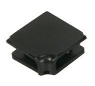 Hafele Süpürgelik İç Köşe Elemanı, Mat Siyah