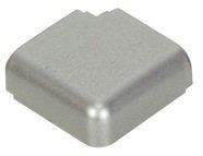 Hafele Süpürgelik Dış Köşe Elemanı, Mat Krom