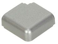 Hafele Süpürgelik Dış Köşe Elemanı, Mat Krom