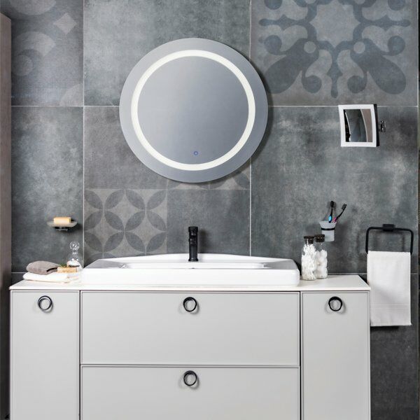 Hafele Mırage Plus Led Banyo Aynası Buğu Çözücülü Ø600Mm