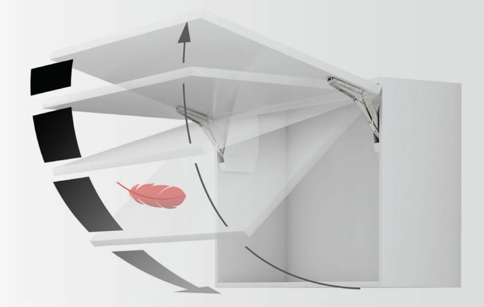 Hafele Free 3.15 Makas gövdesi D nikel