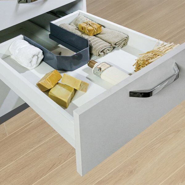 Hafele U-Max Çekmece İçi Sifon Boşluk Kapaması, Gri Renk