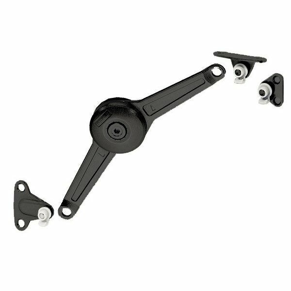 Hafele Duo Forte Makas Seti Alü. Çerçeve İçin Sac 28mm, Siyah Renk