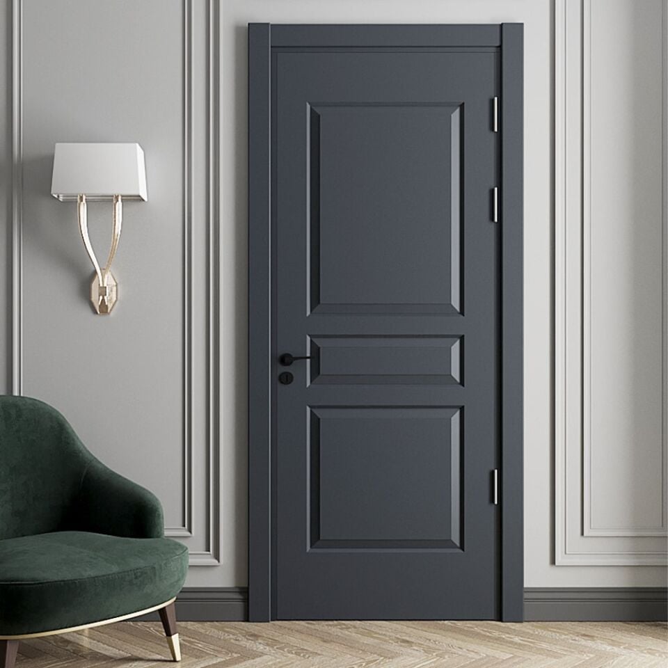 Teta Home Bolu Amerikan Panel Kapı Oda - Antrasit - 87x203 - 10/13