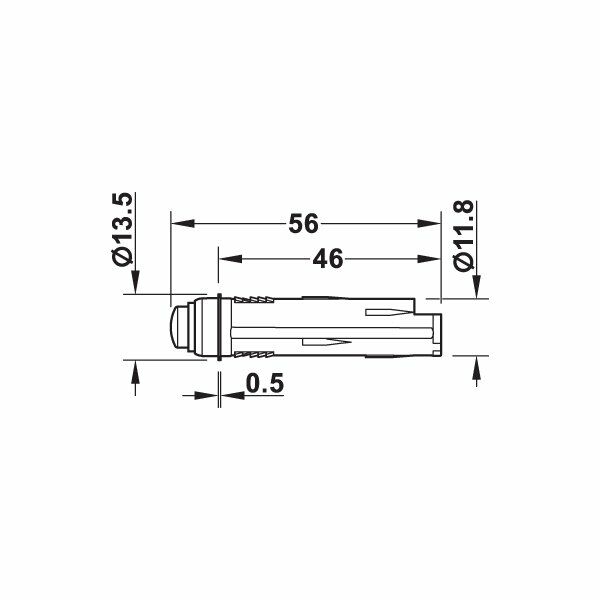 Hafele Hareket Sensörü Gümüş Renk