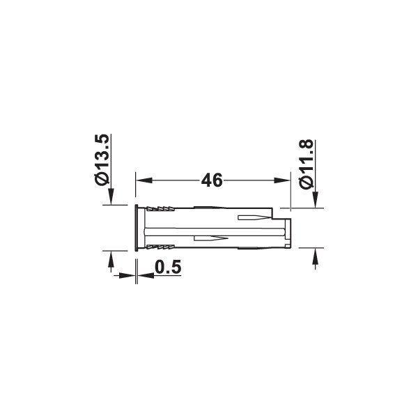 Hafele Kapak Sensörü Gümüş Renk
