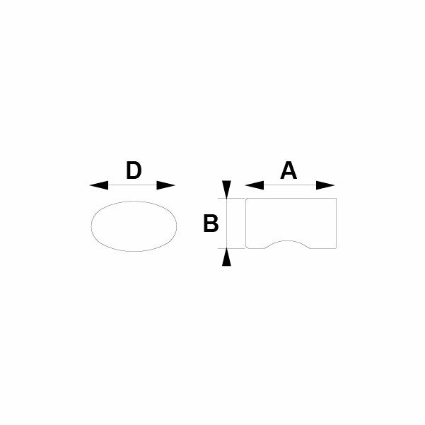 Hafele Düğme Kulp Marco 30mm Antrasit