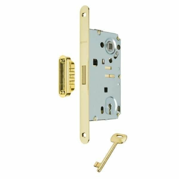 Hafele Manyetik Kilit Oda Tipi (CB) 50/18mm Parlak Altın