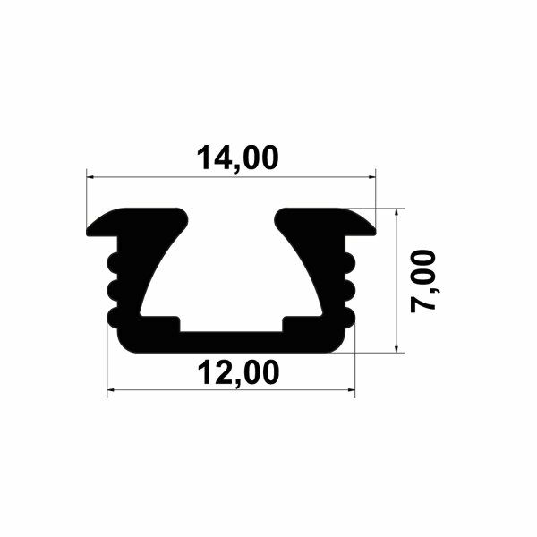 Hafele Multisoft/Enter 60 Ray Göm. Tekli Alü. Ham 3.5m