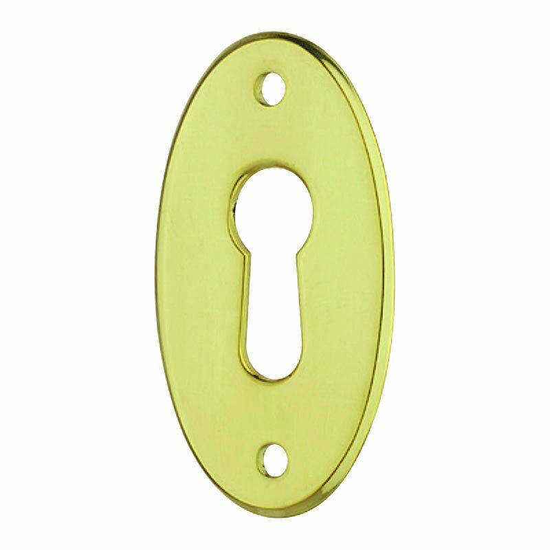 Hafele Anahtar Rozeti Pirinç Parlak Altın Renkli 20x37mm