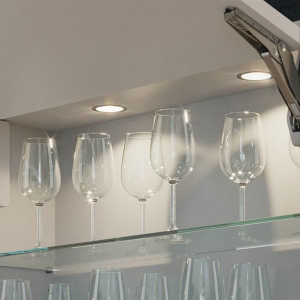 Hafele Led3038 Spot 24V/3W/3000K, Gümüş Renk