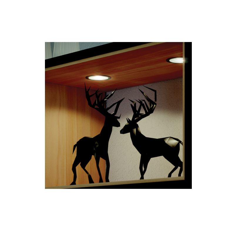 Hafele Led2047 Spot 12V/3W 3000K Parlak Krom