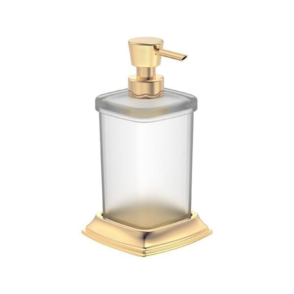 Hafele Sıvı Sabunluk Martin Tezgah Üstü Parlak Altın Renk
