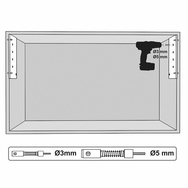 Hafele Free 1.7-3.15 Gövde Delik Şablonu