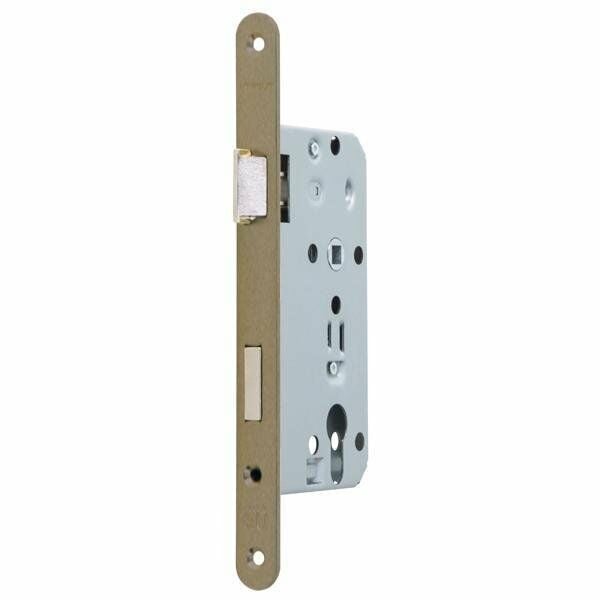 Hafele Gömme Kilit Barelli Tipi 55/18mm, Sağ Yönlü Antik Bronz Renk