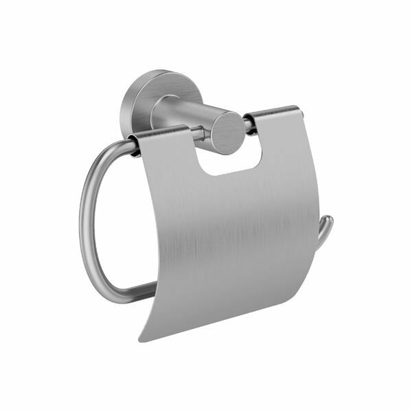 Hafele Tuvalet Kağıtlığı Ozo Kapaklı Duvara Monte Paslanmaz Çelik Renk