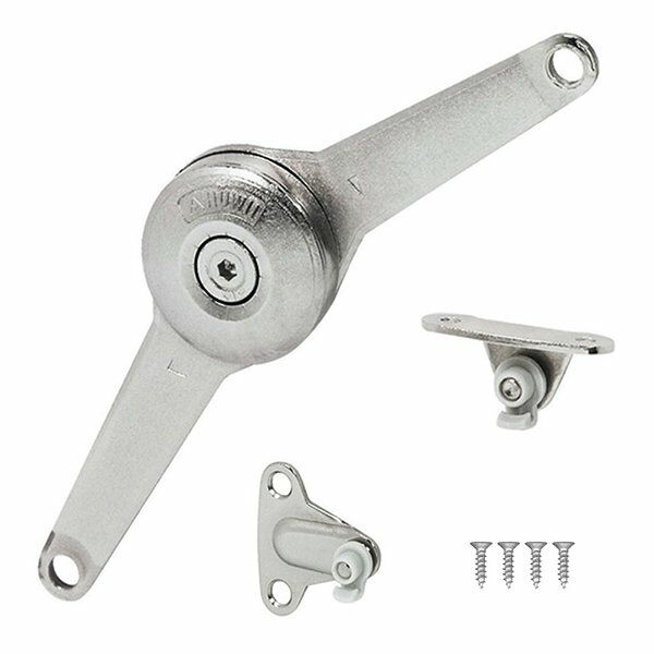 Hafele Duo Forte Makas Seti Euro Vidalı 28mm, Nikel Renk