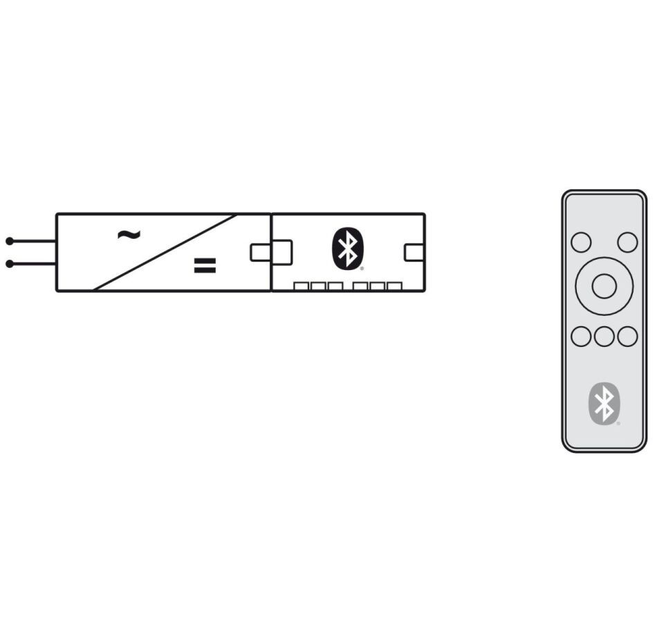 Hafele Connect Mesh Uzaktan Kumanda, Siyah Renk