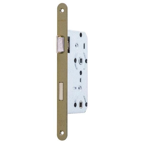 Hafele Gömme Kilit Banyo Tipi (WC) 55/18mm, Sol Yönlü Antik Bronz Renk