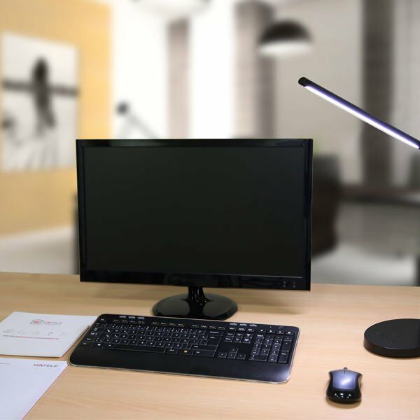 Hafele Lepto Masa Üstü Led Aydınlatma Siyah