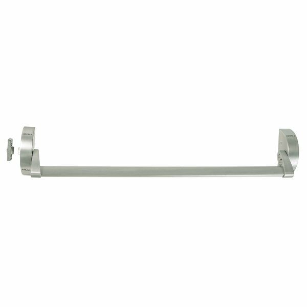 Hafele Pass Panic Bar Set Double Point Matt Nickel