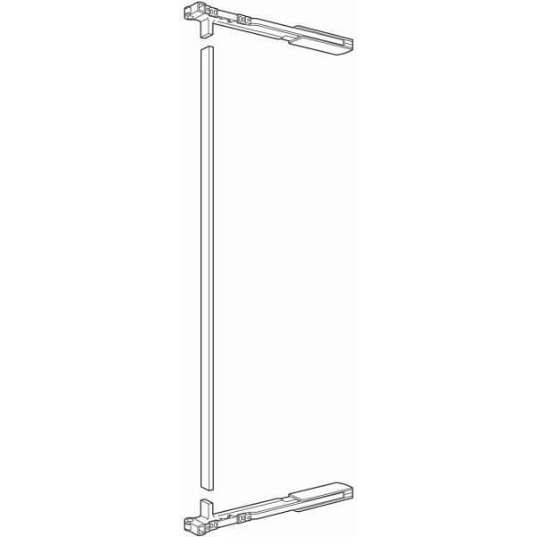 Hafele SWINGFRONT 20 FB Profil güm.renk. 2500mm