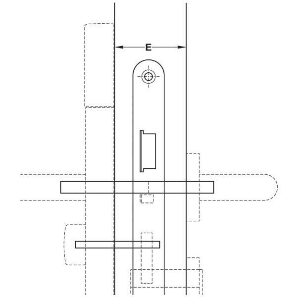Hafele DT7 Vida seti N1, 35-45, parlak pirinç