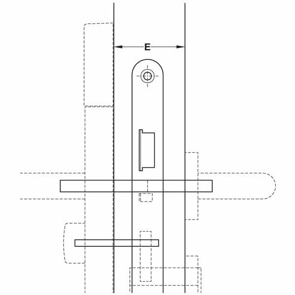 Hafele Dt7 Vida Seti N2, 45-65, Mat Siyah