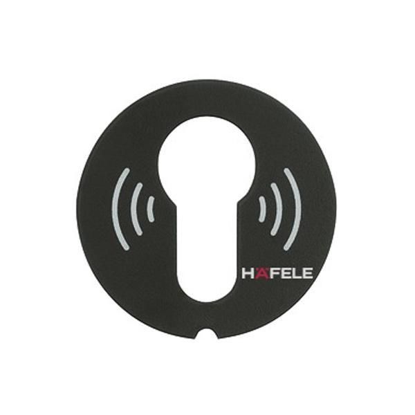Hafele DT710 Barel delikli rozet, gri