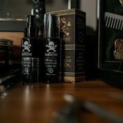 BARBERTIME Beard and Mustache Care Oil | Mens Moisturizes & Condition Beard Oil 75ml