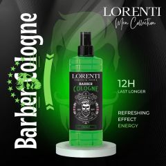 Lorenti After Shave Barber Spray Cologne Series | Long Lasting Mens Cologne - Clean, Refined, Masculine Perfume for Men - Clean & Sterilize Skin 400ml Energy