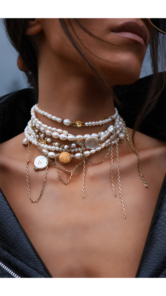 GITANO PEARL NECKLACE