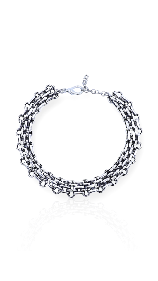 RENAISSANCE ZİNCİR CHOKER KOLYE