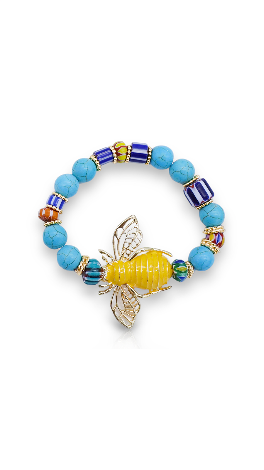 BEE GEMSTONE BRACELET