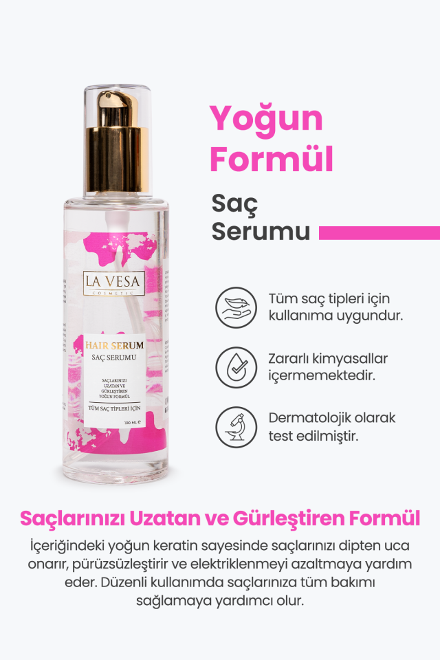 La Vesa 2'Li Saç Serum