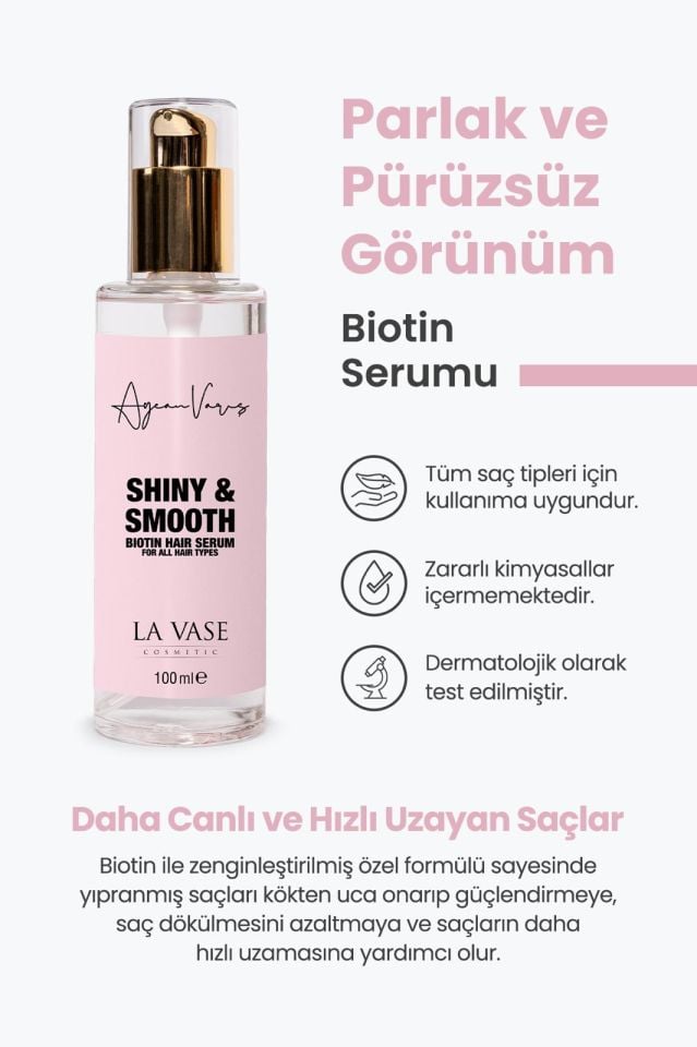 La Vesa Biotin 4'lü Saç Seti + 3 Şampuan