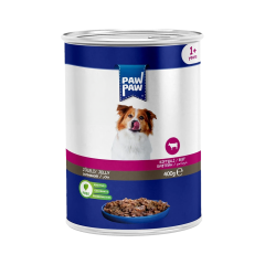 Pawpaw Biftek Etli Yetişkin Köpek Konserve Maması (400 g)