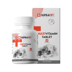 Supravet Multivitamin Kedi ve Köpekler İçin Tablet (75'li)