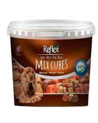 Reflex Semi Moist Dog Treat Karışık Küp  Köpek Ödülü  500 Gr