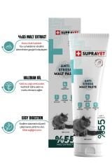 Supravet Anti Stress Relax Paste Sakinleştirici Kedi Macunu 100 gr (Şekersiz ) ( Extra Malt )