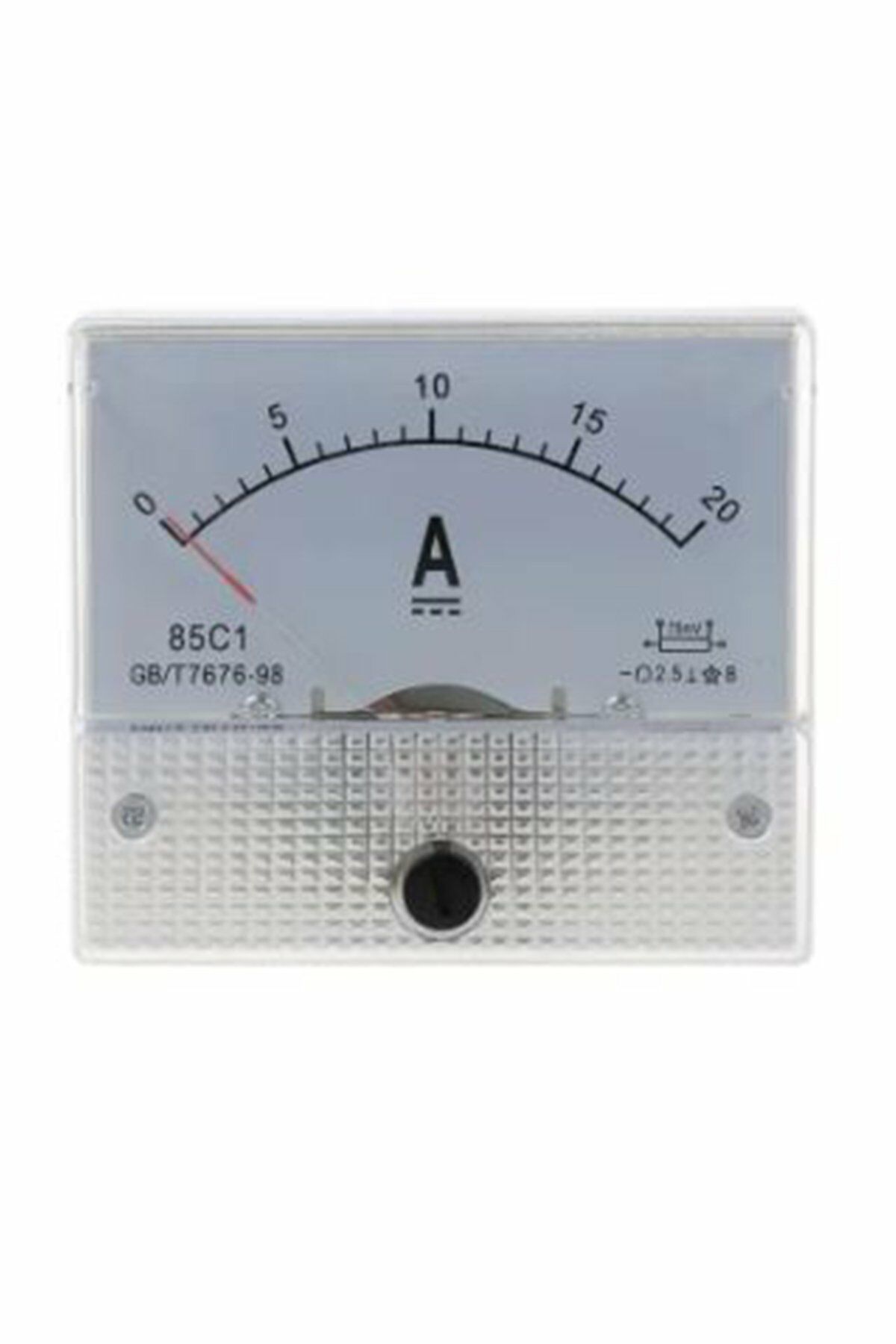 Momentum Ampermetre Analog 60x60mm 20ADC PAD-60020