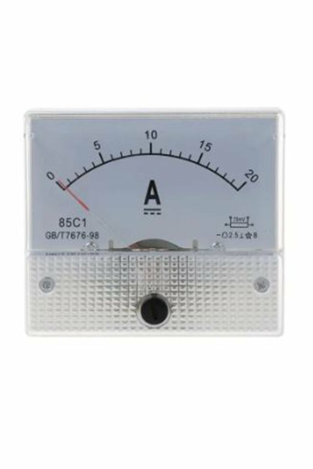 Momentum Ampermetre Analog 80x80mm 1ADC PAD-80000