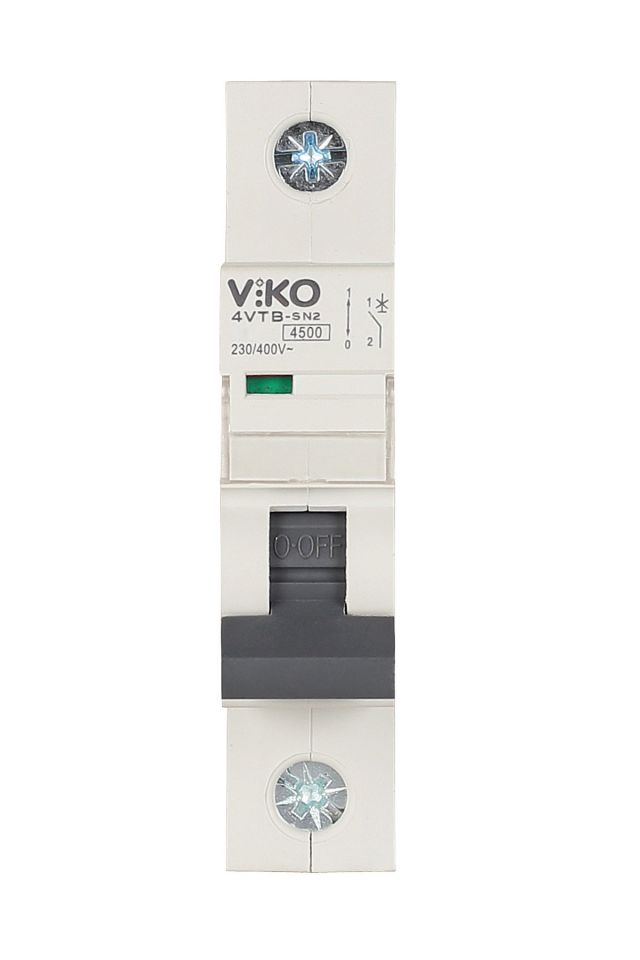 Viko Otomatik Sigorta 1x63A B 4.5kA 4VTB-1B63