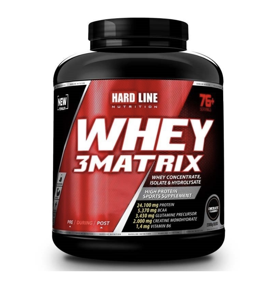 Hardline Whey 3 Matrix 2300 Gr