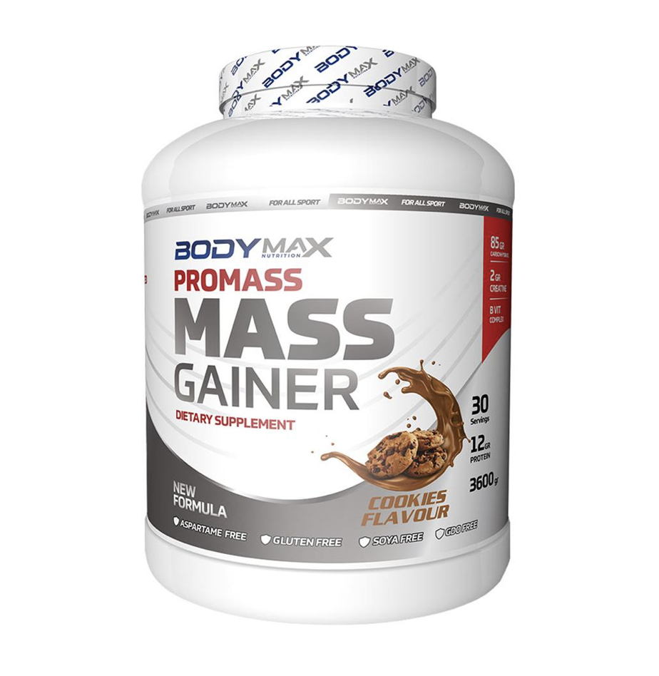 Bodymax Promass Mass Gainer 3600 Gr 30 Servis Kurabiye Aromalı