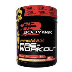 Bodymax2 FireMax Preworkout 480 Gr 30 Servis Portakal Aromalı